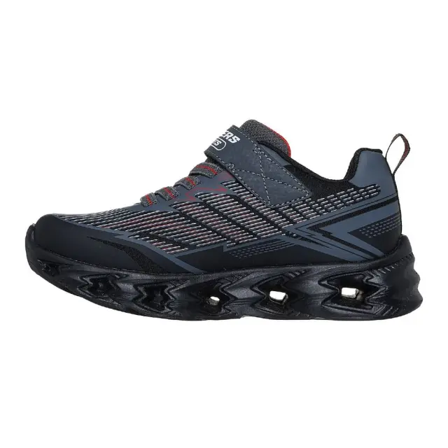 Skechers παιδικά αθλητικά με φωτάκια για αγόρια Μαύρο 400605L-BKCC - 30 2