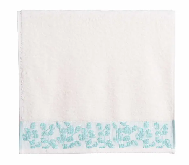 ΠΕΤΣΕΤΑ ΠΡΟΣΩΠΟΥ ODETE 50X90 NEF-NEF HOMEWARE ECRU/GREEN