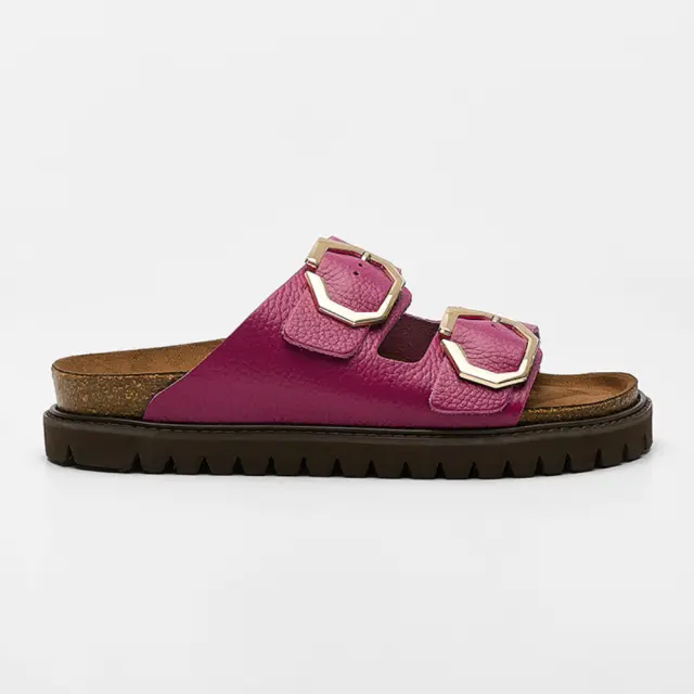 Genuins Πέδιλα Γυναικείο δέρμα Μωβ GEN/GALIA G106500 PURPLE