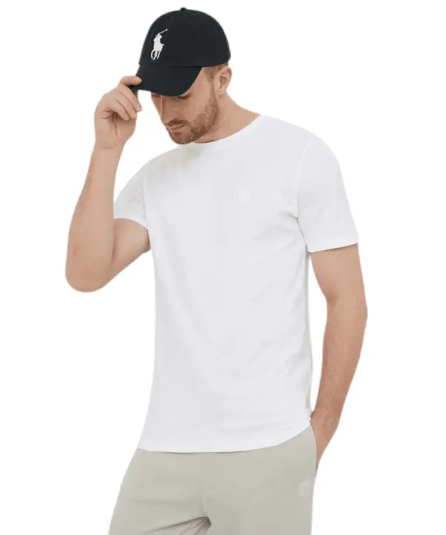 Hugo Boss - Ανδρικό T-shirt Orange San Jared-C Tales 50508584-100 Λευκό 2