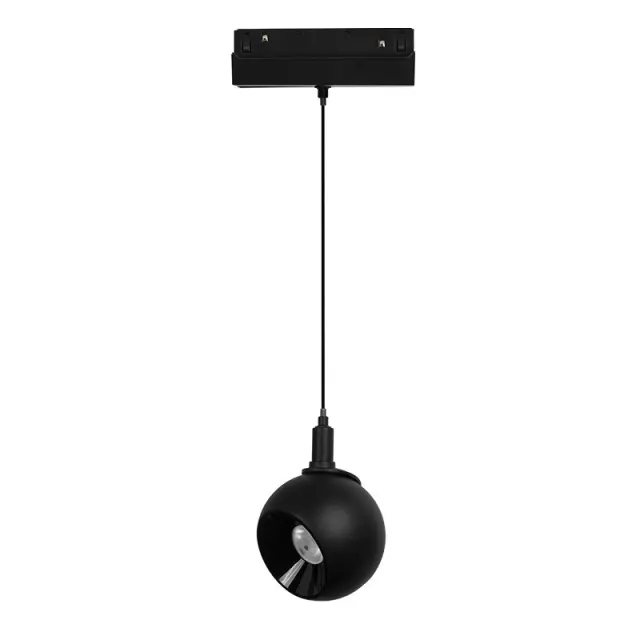 ΜΑΓΝΗΤΙΚΟ ΚΡΕΜΑΣΤΟ ΦΩΤΙΣΤΙΚΟ ΜΑΥΡΟ 48V DC 12W 3000K 1000LM 36° Ra90 Φ100X134mm / IONAP1230B