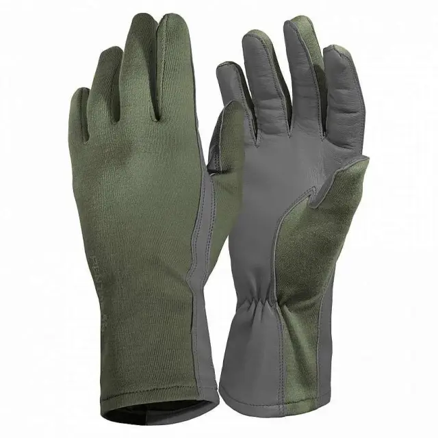 Pentagon Long Cuff Pilot Gloves-Μακρύκαρπα Pilot Γάντια - 06-Χακί-Olive Green