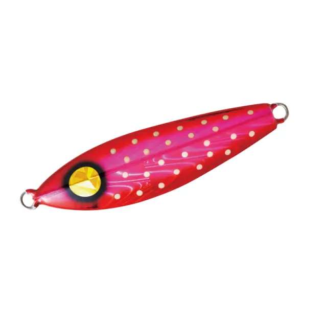Πλάνος Hayabusa Jack Eye Slow FS-424 – 11cm για Slow Jigging 60gr 9. Red & Pink Silver
