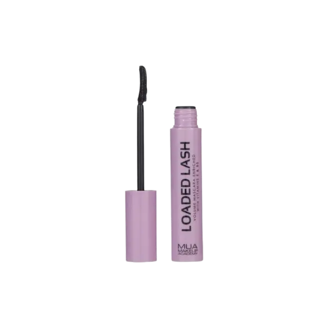 MUA Loaded Lash Mascara για Φυσικό Αποτέλεσμα Black 8gr