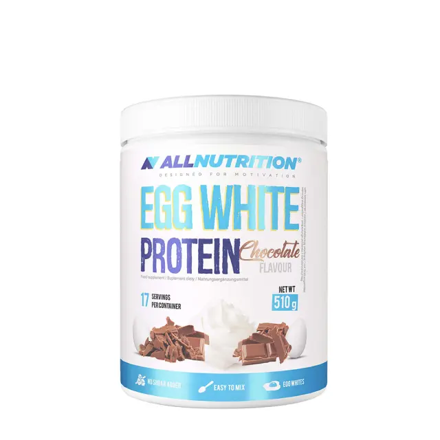 ALLNUTRITION Egg White Protein Chocolate, 510 g