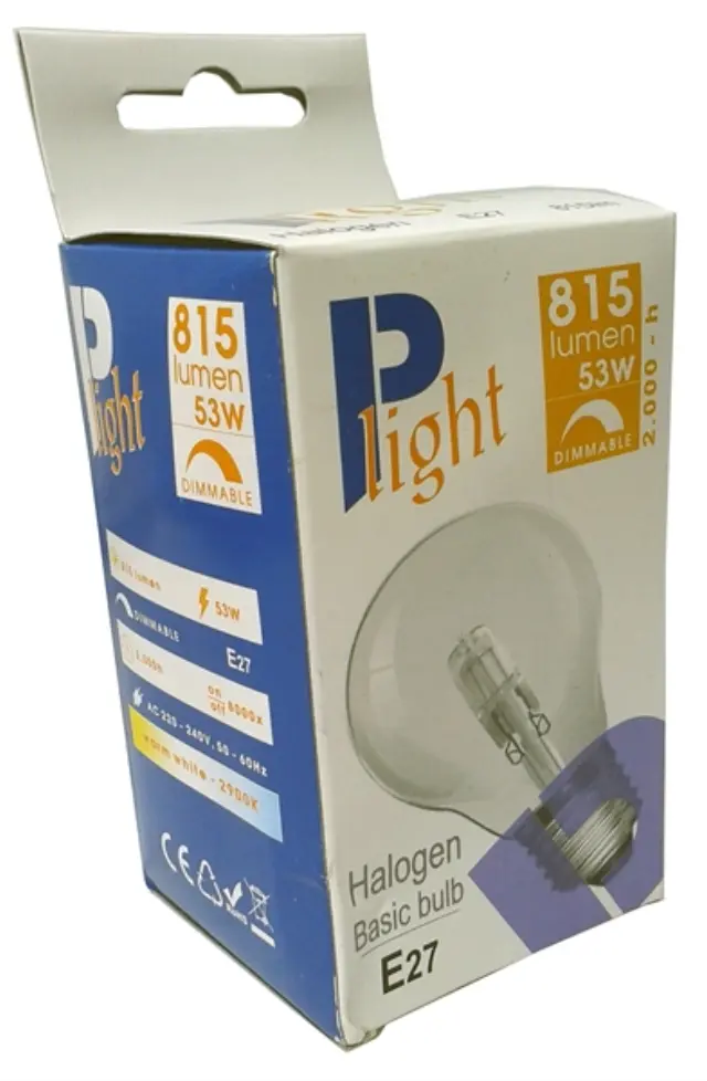 Halogen Λάμπα Eco Κοινή E27/52W