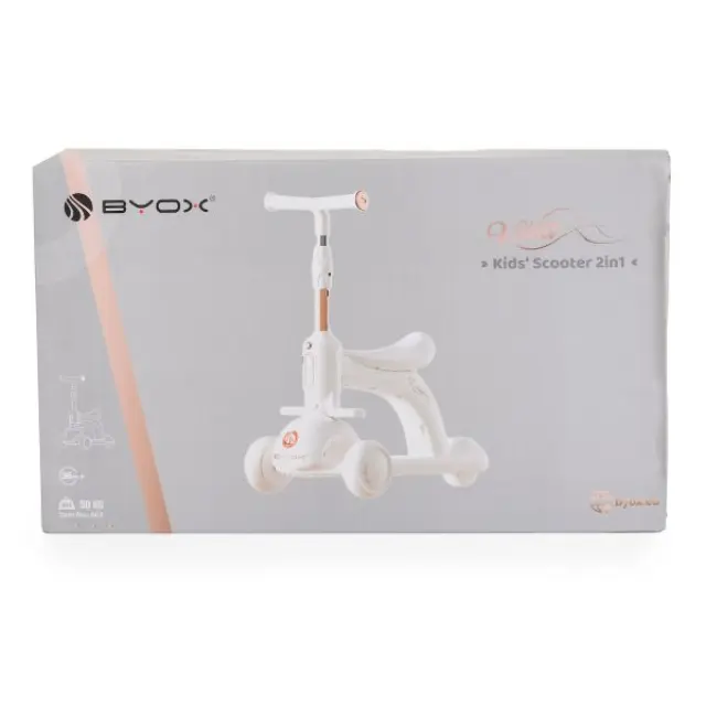 Byox Scooter Velvet Royal White 3800146229641 3