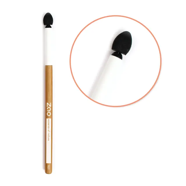 Zao Organic Sponge Brush 707 – Vegan & Cruelty Free με 4 ανταλλακτικές κεφαλές 2
