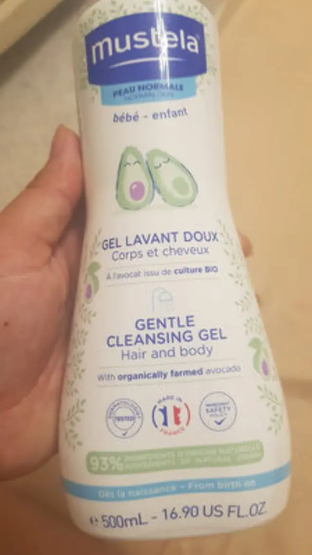 Mustela Baby Shower Gentle Cleansing Gel Hair & Body 500ml