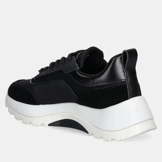 Γυναικεία Sneakers Calvin Klein HW0HW02487 BEH Μαύρα Μαύρο - 36 3