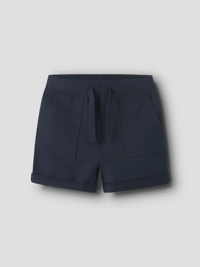 Name It Σορτς αγορίστικο πλεκτό Μπλε NMMDIKAN NREG SHORTS UNB - 13241409 3