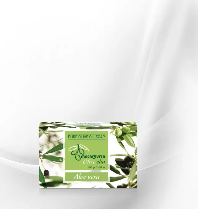 Macrovita Pure Olive Oil Soap Aloe Vera 100gr