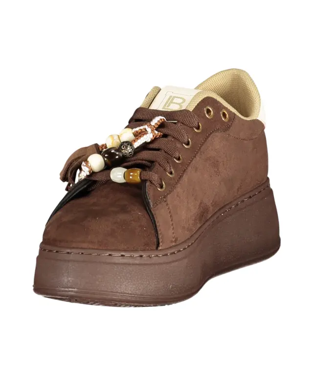 Laura Biagiotti – Γυναικεία Sneakers 9821-COFFEE Καφέ 3