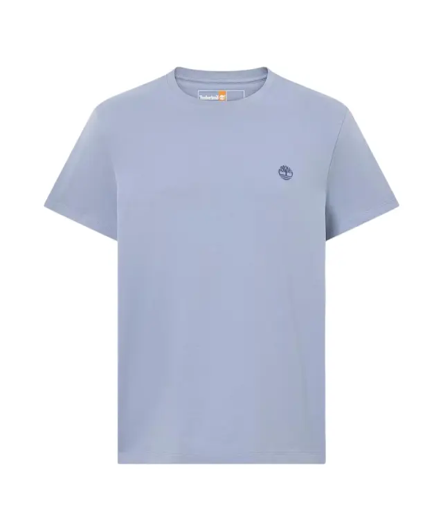 Timberland - Ανδρικό T-shirt SS Dunstan River Jersey Crew Tee Slim Fit TB0A2BPR-B88 Γαλάζιο - S