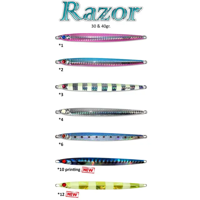 Πλάνος Pregio Razor για shore & slow jigging 80gr 2 3