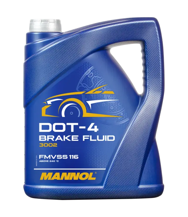 Mannol 3002-5 Dot 4 Υγρά Φρένων DOT 4 Υγρά Φρένων 5lt