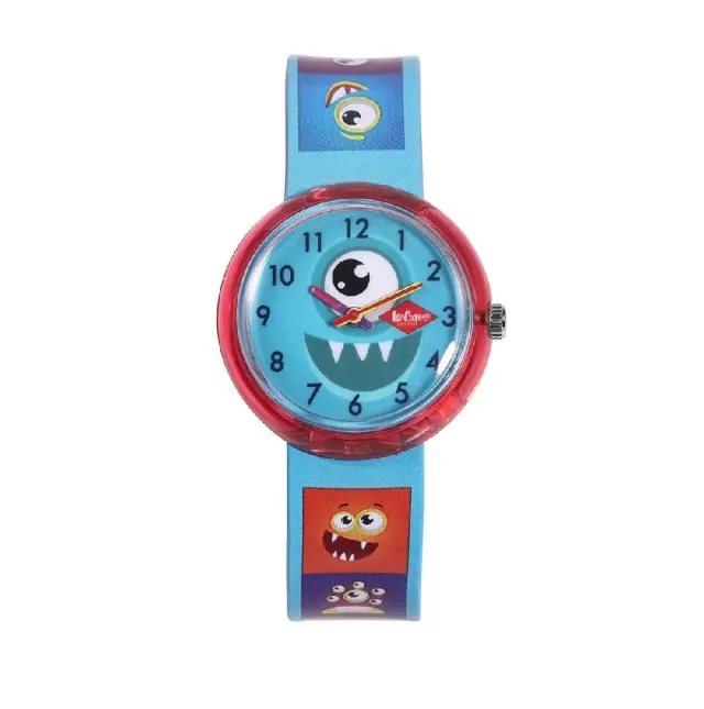 Lee Cooper Kids Watch Light Blue Silicone Strap LC.K.4.899