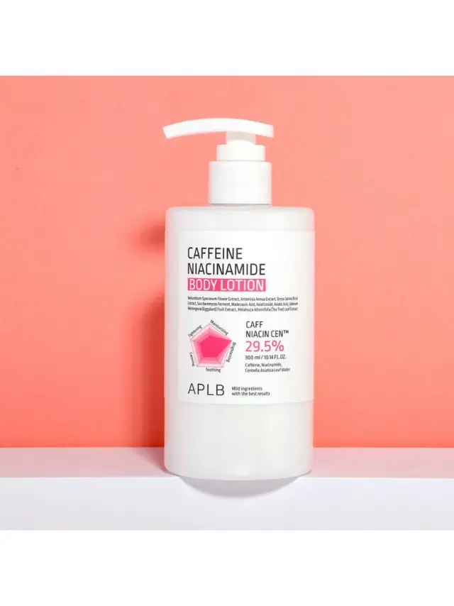 APLB CAFFEINE NIACINAMIDE BODY LOTION - Λοσιόν Σώματος Τόνωσης & Λείανσης με Καφεΐνη και Νιασιναμίδη 2