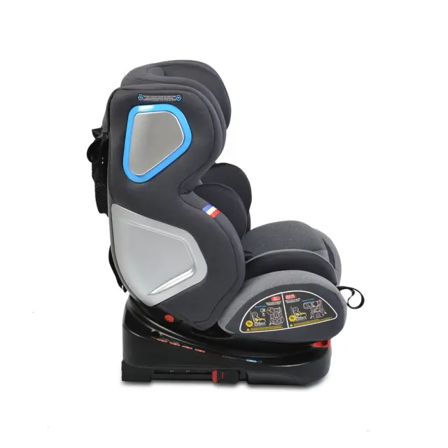 Cangaroo Colonel 360° Isofix 0-36kg Dark Grey Κάθισμα Αυτοκινήτου 3