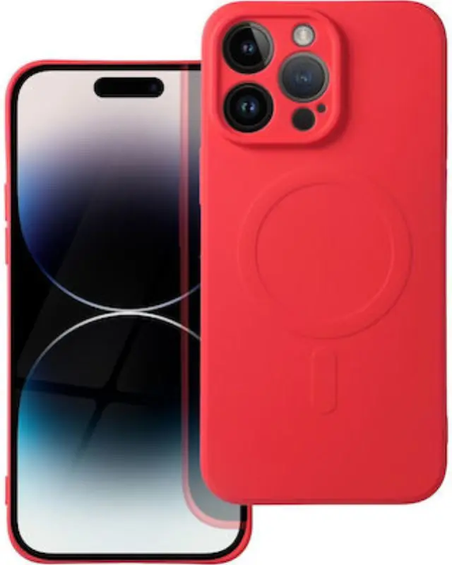 14 PRO MAX ΘΗΚΗ MACNETIC SAFE RED