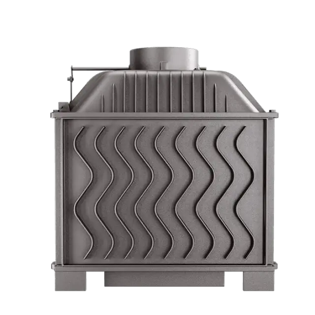 Ενεργειακό Τζάκι Ξύλου 12,3kW από Μαντέμι W17 Decor ECO - KAWMET 3