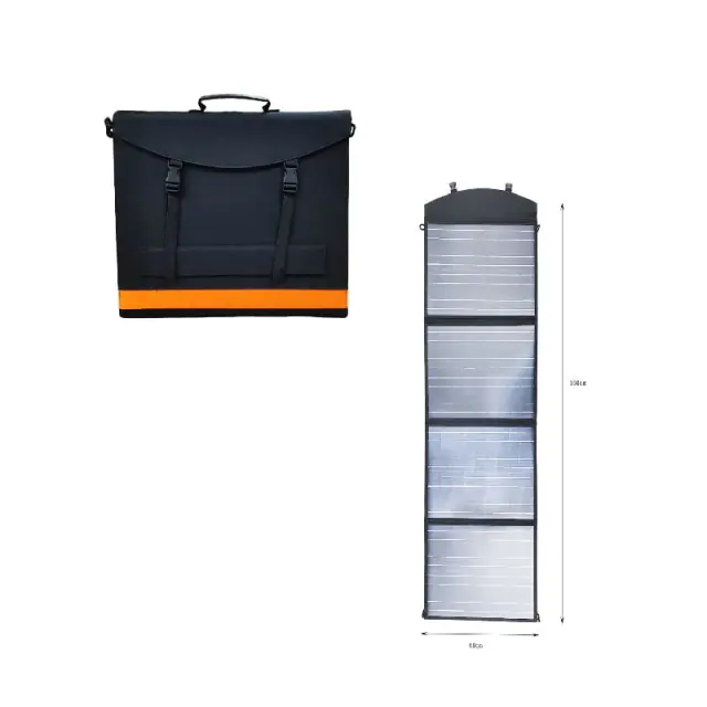 Ηλιακό φορήτο φωτοβολταϊκό πάνελ 100W - Solar panel 80016