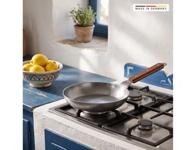 Τηγάνι Woll Carbon Steel ατσάλινο με διάμετρο 28cm528CS