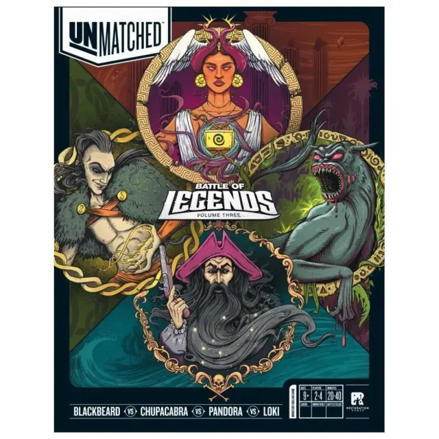 Unmatched: Battle Of Legends Volume Three - Board Game (ΕΝ)
