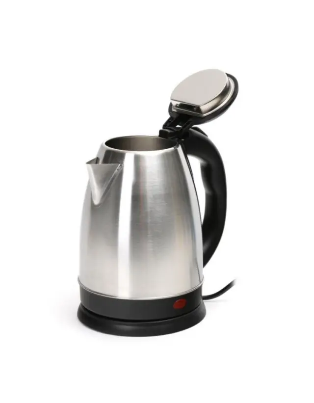 OMEGA ELECTRIC KETTLE 1500W STAINLESS STEEL BRUSHED FINISH 3