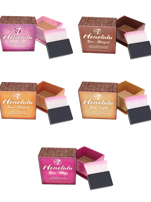 Honolulu Bronzing Powder Sun-Kissed W7 2