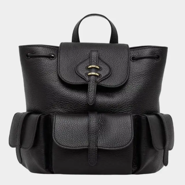 Coccinelle - Γυναικεία τσάντα Πλάτης Mavery Pocket E1VGK140101-001 Μαύρο