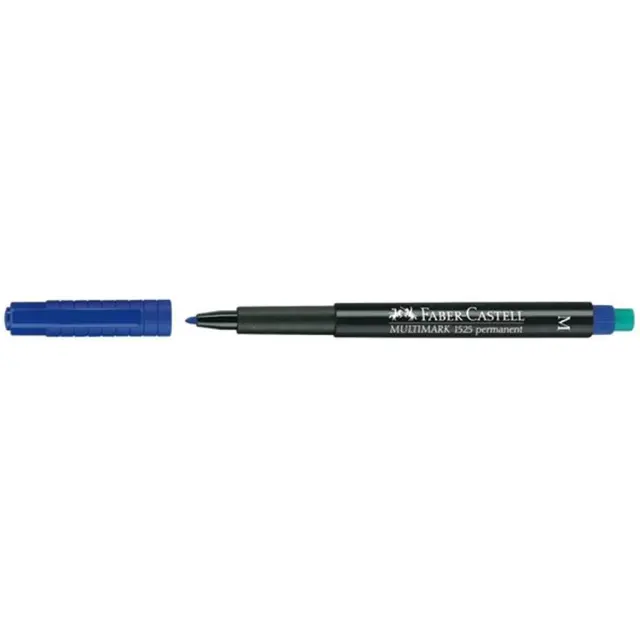 Μαρκαδοράκι Faber Castell Ohp Multimark Permanent M Μπλε 152551 (Faber Castell)