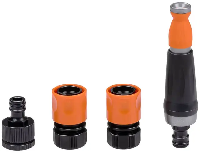 Σετ Ακροφύσιο Εκτόξευσης Νερού Black+Decker - 4 τεμάχια 8424821000000000