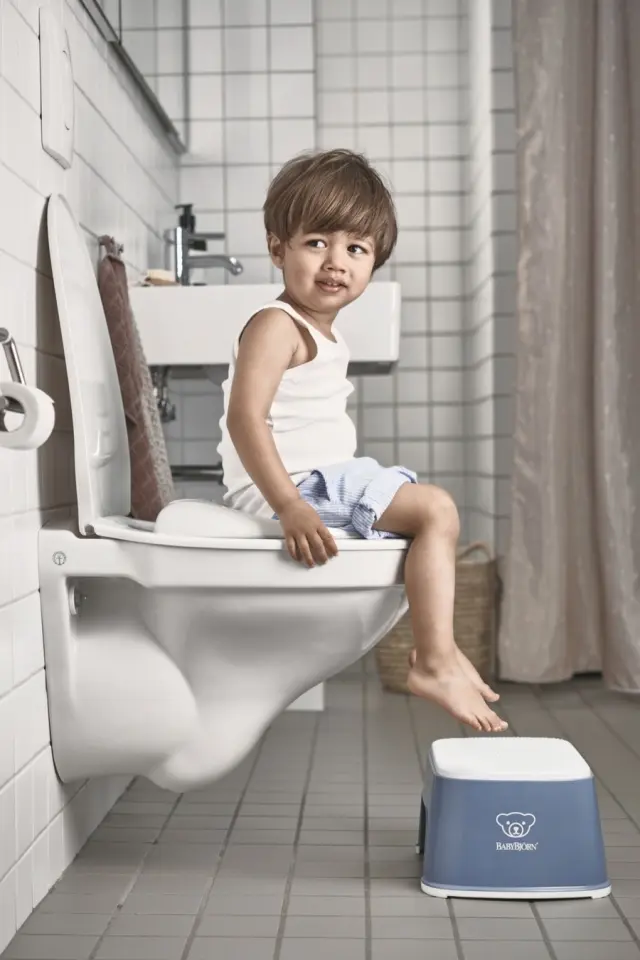BabyBjörn σκαλοπάτι Deep Blue/White 7317680612694 3