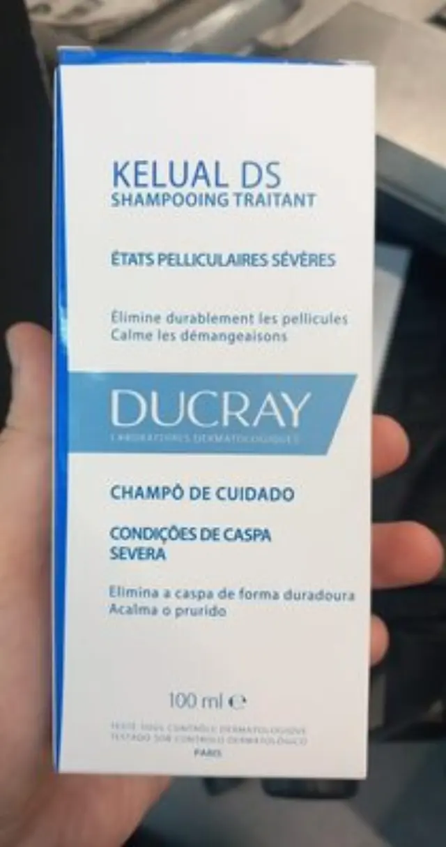 Ducray Kelual Ds Original Αντιπιτυριδικό Σαμπουάν Aγωγής για Έντονες Απολεπιστικές Καταστάσεις με Κρεμώδης Υφή, 100ml