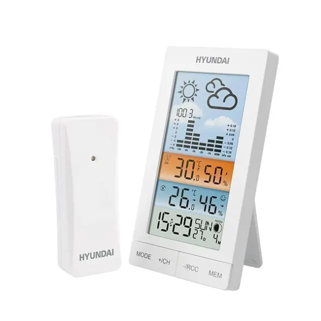 Hyundai Μετεωρολογικός Σταθμός WS2050 White (HY-WS2050)