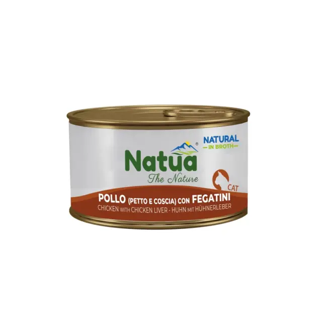 Natua Κοτόπουλο - Συκώτι Σε Ζωμό 85gr