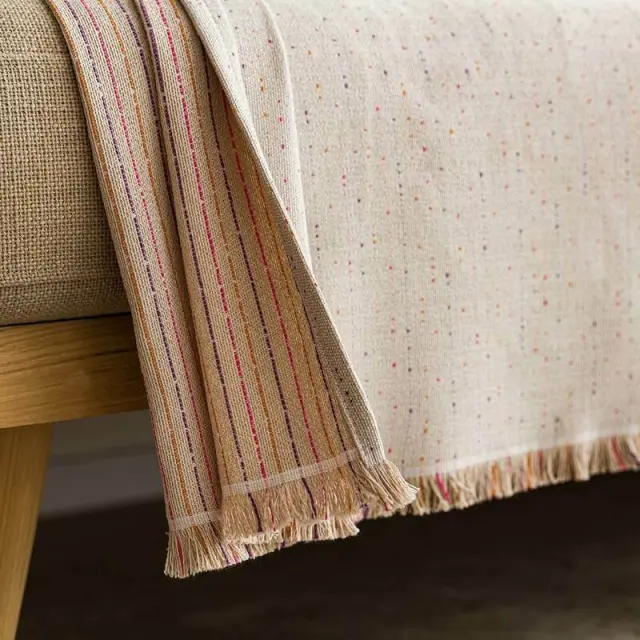 Ριχτάρι Τετραθέσιου 180X350 GOFIS HOME DOTLY Μπεζ 393/06 3