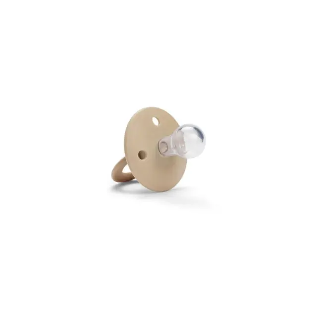 Πιπίλα Elodie Silicone Pure Khaki 0-6 Μηνών 2τεμ BR77429 2