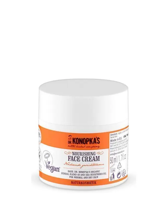 Dr.Konopka s Nourishing Face Cream Κρέμα Πρoσώπου για Θρέψη, για Κανονικές & Ξηρές επιδερμίδες 50ml