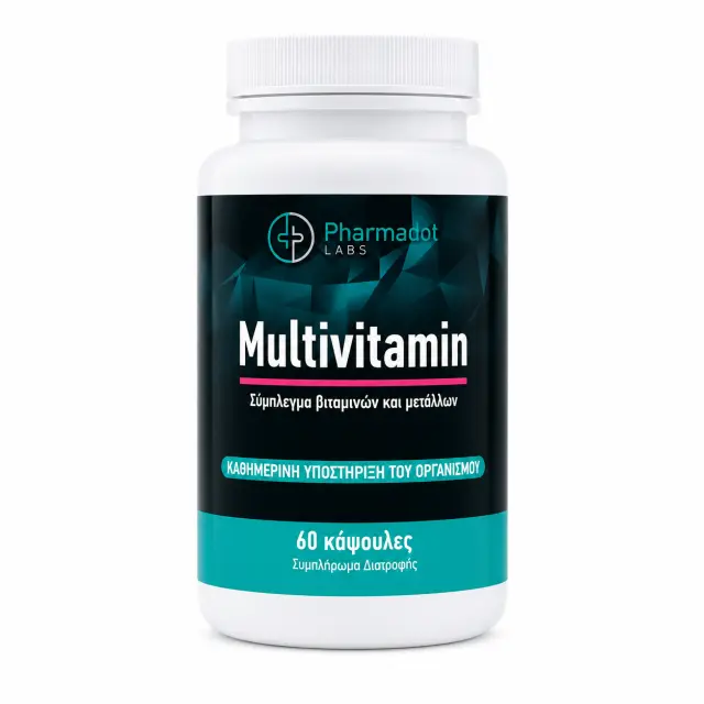 Pharmadot Labs Multivitamin- Πολυβιταμίνη, 60 Κάψουλες