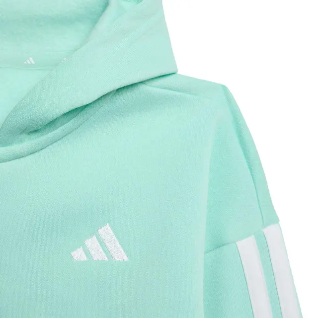 adidas Sportswear Infant's 3Stripes Full-Zip Fleece Jogger Set Μέντα KT3304 (adidas Sportswear) 2