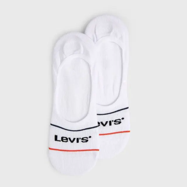 Κοντές Κάλτσες Levi's Σετ 2 Τεμ. 37157-0771 Άσπρο - 35-38
