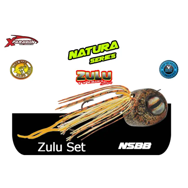X-Paragon Zulu Natura Slider Set για Tai Rubber 60gr GLOW NATURA BG 3