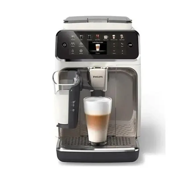 Philips Αυτόματη Μηχανή Espresso 4400 Series 1500W 15bar White / Silver (EP4443/70)