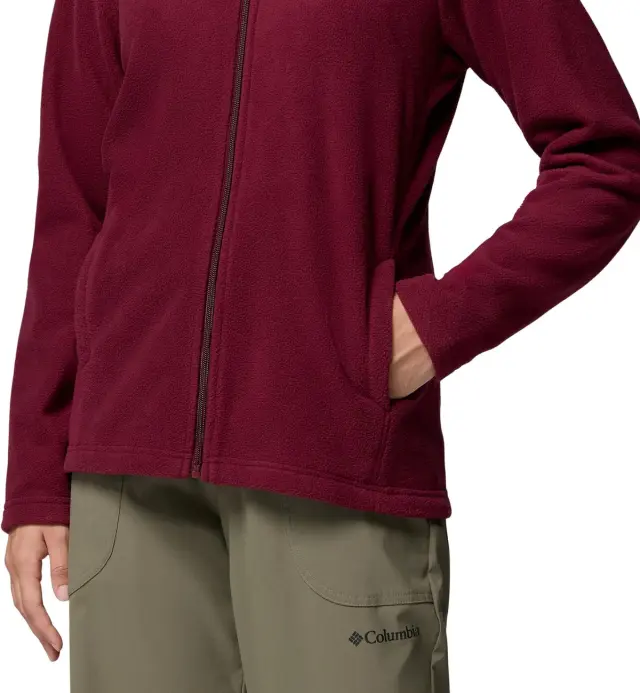 Columbia Castle Dale™ Γυναικεία Ζακέτα Fleece Rich Wine - 2001591-624 - XS 3