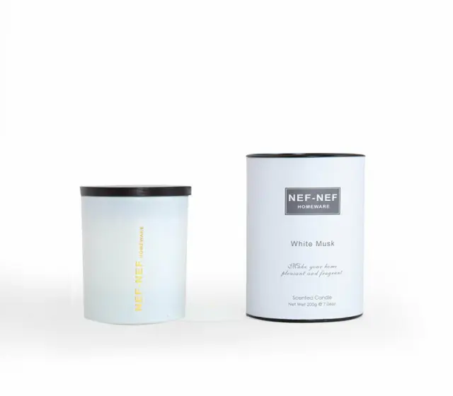 ΑΡΩΜΑΤΙΚΟ ΚΕΡΙ WHITE MUSK 200gr - NEF NEF 2