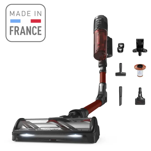 Rowenta RH9A73WO X-Force Flex 13.60 Επαναφορτιζόμενη Σκούπα 2 σε 1 Stick & Χειρός 25.9V Κόκκινη