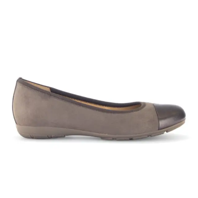 Gabor Μπαλαρίνες Γυναικείο δέρμα Nubuck/δέρμα Καφέ GAB/74161 40-D.FANGO/BRON