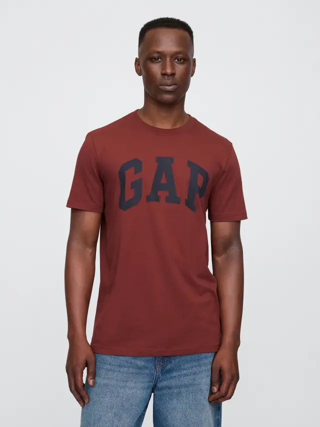 Ανδρική Μπλούζα Κοντομάνικη Everyday Soft burnt brown russet - XXL